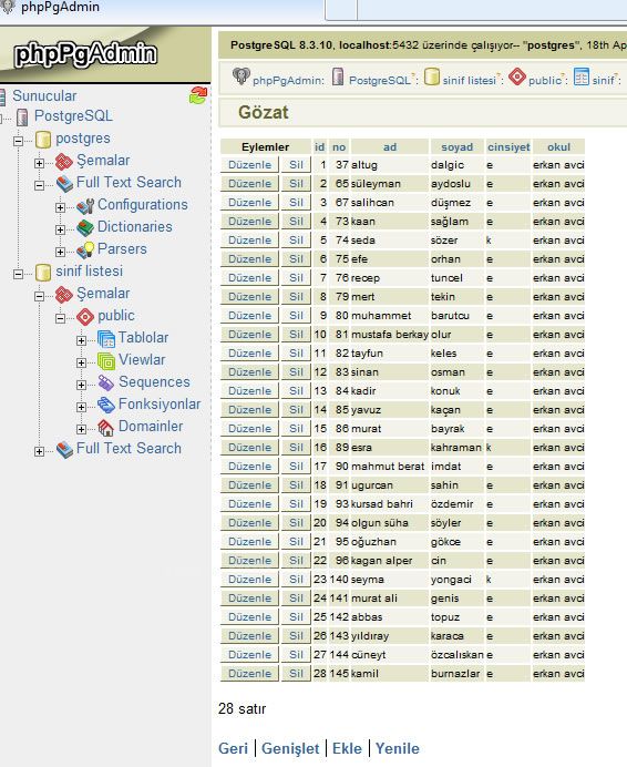 Postgresql Veri Tabanına Mysql Veritabanını Taşımak