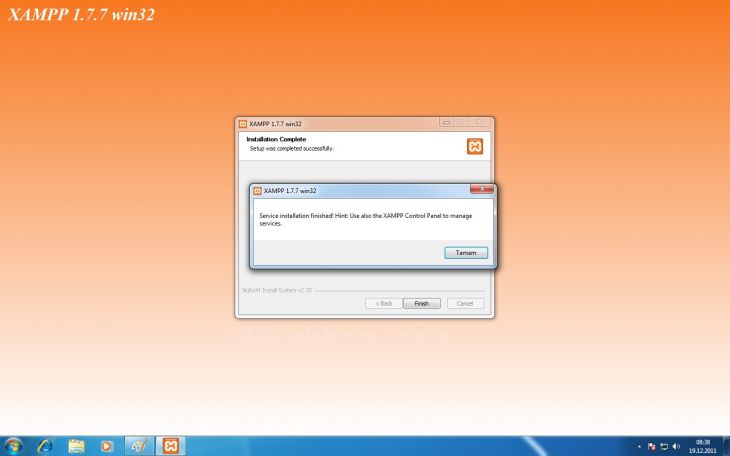 Xampp Kurulumu