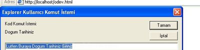 Alert, Confirm, Prompt