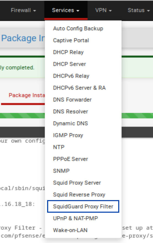 Pfsense Squid ve SquidGuard Paketlerinin Kurulması 2025