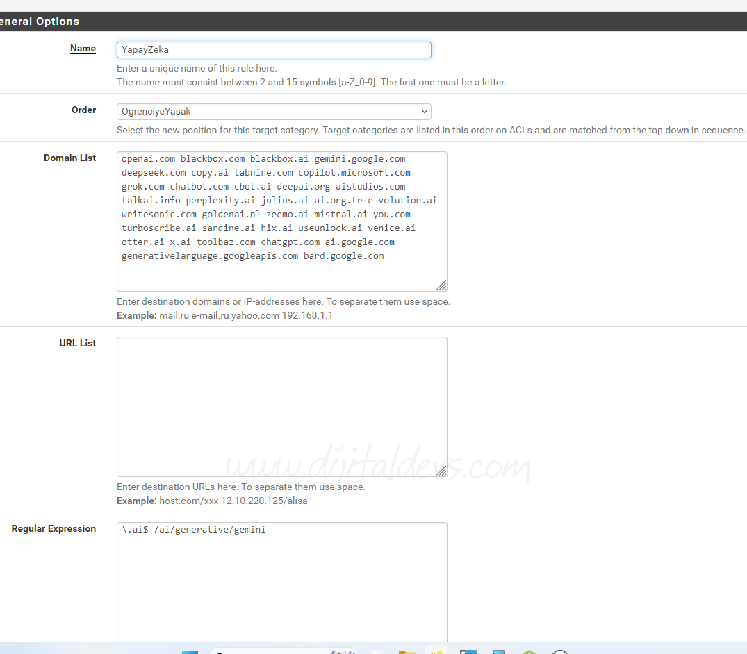 pfSense Sertifika Korumalı Ayarlar (MEB Hattında da çalışmakta)