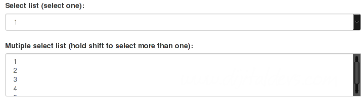 Bootstrap CSS Componentleri